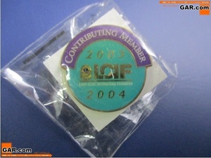 JE27 ピンバッチ LIONS CLUB/ライオンズクラブ LCIF 2003 2004 CONTRIBUTING MEMBER 未開封品 コレクション