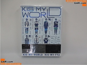 J363 未開封/新品？ Kis-My-Ft2/キスマイ KIS-MY-WORLD 初回限定盤B CD+DVD アルバム ジャニーズ