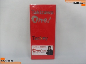 J277 未開封 新品 滝沢秀明/タッキー One! the history of Tackey 初回限定スペシャルパッケージ仕様 DVD ジャニーズ