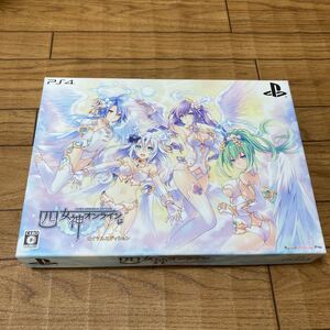 PS4★四女神オンライン★ロイヤルエディション★同梱物付き★美品★送料600円★限定版★ B2布ポスター ベール&ブーケ★アニメイト購入特典