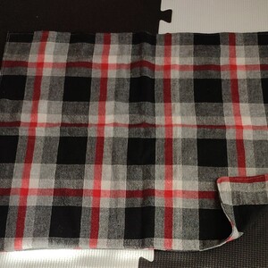 ランチョンマット 2枚重ね ハンドメイド 48x42 保育園 小学校