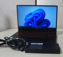 Lenovo Legion Y7000 2019 Core i7-9750H 2.60GHz 16GB SSD 1TB & HDD 1TB Win11 64bit 15.6インチ ジャンク　【E33】_画像1