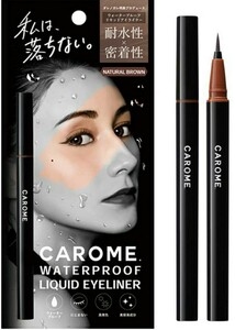 CAROME. リキッドアイライナー ナチュラルブラウン