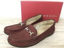 REGAL リーガル モカシンシューズ F19H SIZE:23.5cm 靴 WIKK レディース[Y0695]_画像1