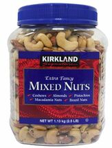 ▲【送料無料】　カークランドシグネチャー ミックス・ナッツ 1.13kg　Kirkland Signature Mixed Nuts 1.13kg 3880_画像1