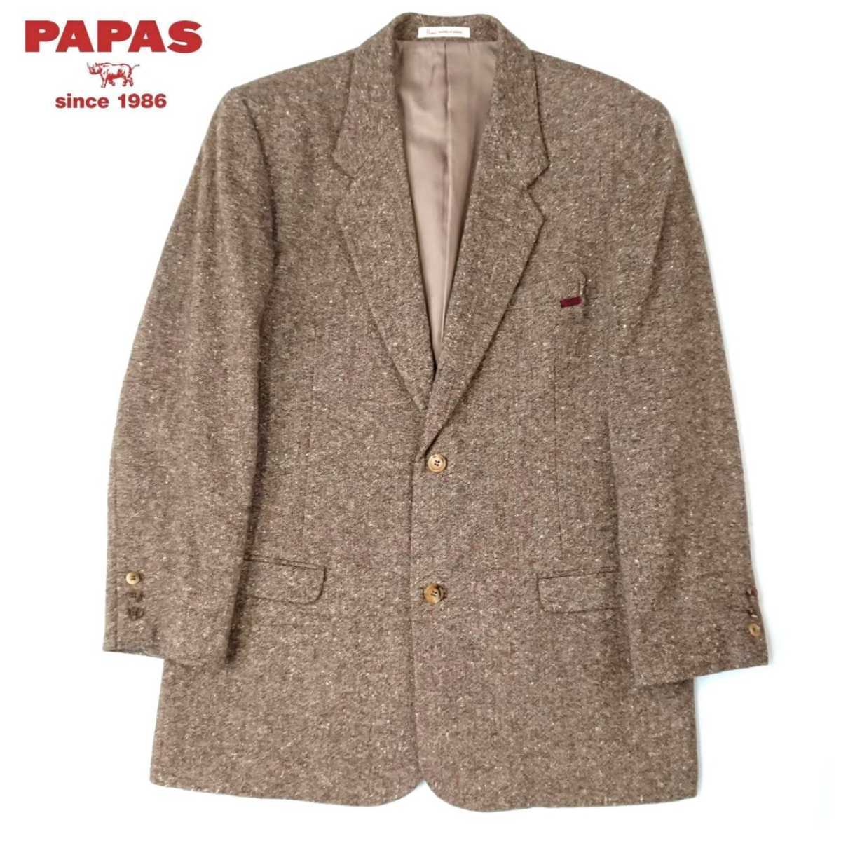 取り扱い店舗限定  ジャケット　高級 「新品未使用」PAPAS テーラードジャケット