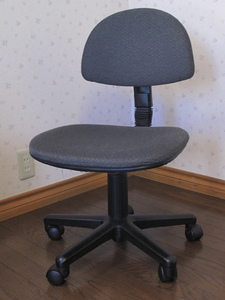 オフィスチェア TACHIKAWA 布張り キャスター付き デスクチェア 事務椅子 昇降式 チェア パソコンチェア PCチェア