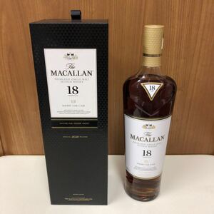 【希少】マッカラン18年 700ml 2021年リリース 未開封 箱付き MACALLAN
