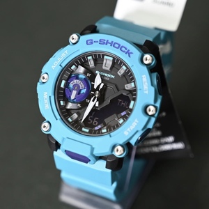 送料無料★新品 カシオ正規保証付★CASIO G-SHOCK GA-2200-2AJF メンズ腕時計 ブルー 20気圧防水 カーボンコアガード★プレゼントにも最適