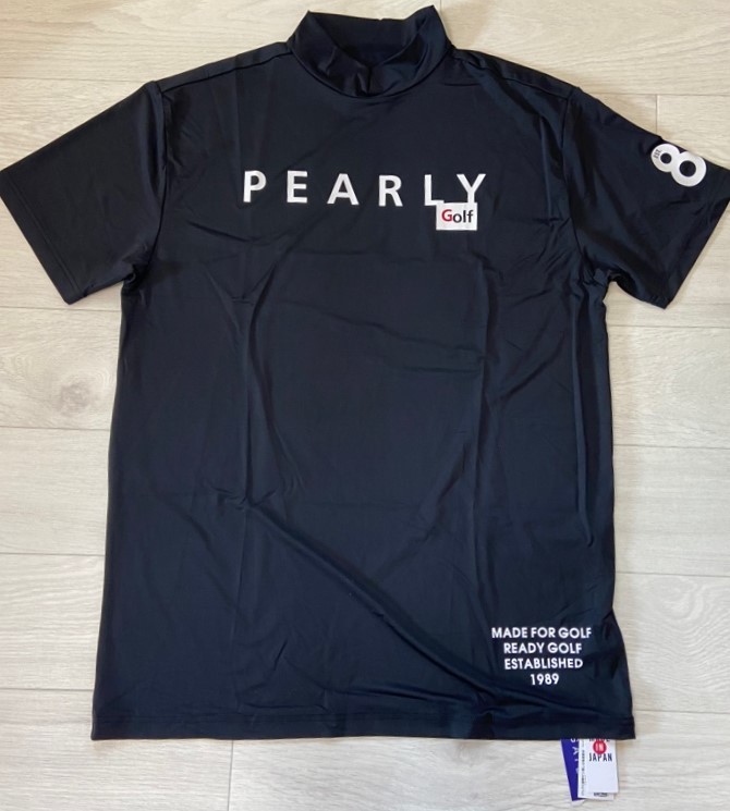 爆安 パーリーゲイツ メンズ モックネック Tシャツ elipd.org