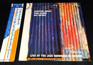 LPレコード『LIVE AT THE JAZZ SHOWCASE IN CHICAGO VOL.1』ハンプトン・ホーズ /Hampton Hawes/帯付/セシル・マクビー/ロイ・ヘインズ