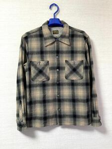 【即決】08AW XSサイズ テンダーロイン T-WOOL SHT チェック ウール ネルシャツ キムタク着