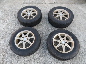 W☆ブリヂストン　BLIZZAK REVO2 タイヤ ホイール 195/70R15 92Q ・ 215/65R15 96Q　現状品