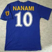 ★☆サッカーWカップ’９８★☆超レア★☆日本代表１０番★☆名波選手Tシャツ★☆Ｌサイズ★☆＋おまけ★☆_画像1