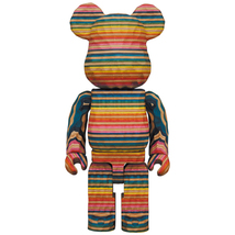 BE@RBRICK カリモク fragmentdesign x HAROSHI carvedwood 400％ MEDICOM TOY ベアブリック メディコムトイ carved wood_画像1