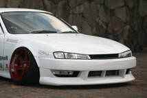 S14SILVIA後期 326POWER NEW ブランド【 最低CHANGE】 フロントバンパー☆DEBUT！人気商品！日産！チャラドリ仕様に☆_画像3