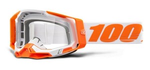 MXゴーグル 100% 22sp RACECRAFT2 Orange モトクロス 正規輸入品 WESTWOODMX