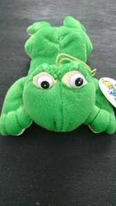 chi...Cleaning Animals[ frog ]1 piece unused / soft toy doll figure sofvi cleaning goods . reptiles amphibia 