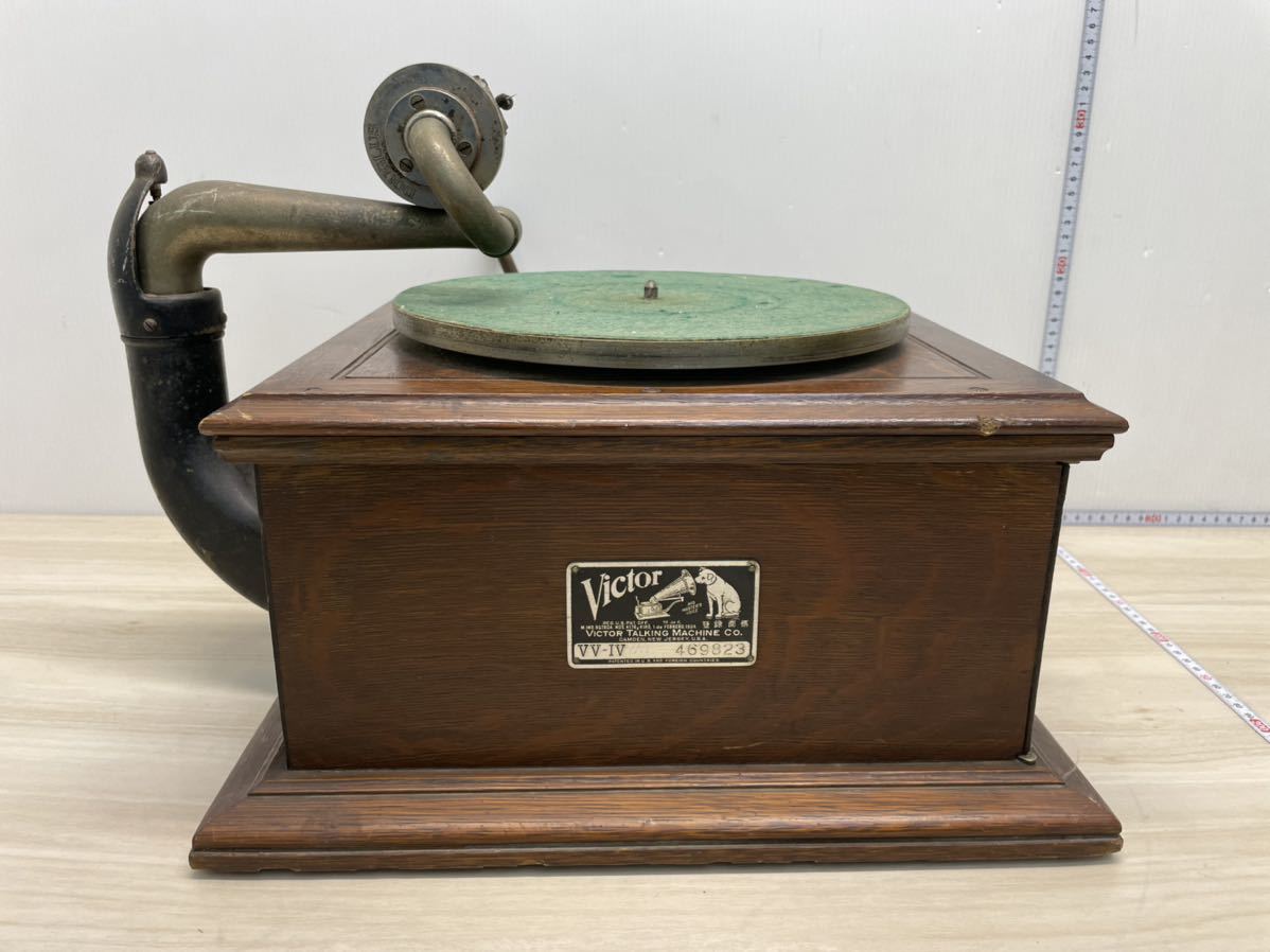 人気定番 蓄音機 Victor ビクター 卓上機 蓄音器 動作未確認 現状