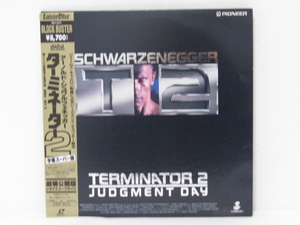 TM-0026 レーザーディスク T2 TERMINATOR2 ターミネーター2 劇場公開版 PILF-1375 2枚組 帯付き