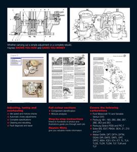 Ford Motorcraft Pierburg Solex Weber Carburetor Manuals キャブレター キャブ リペア レストア マニュアル 整備書 整備 修理 ^在