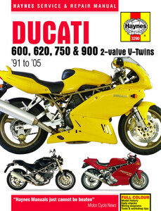 DUCATI 2 VALVE V TWINS 1991 2005 ドゥカティ 600 620 750 900 Supersport Monster サービスマニュアル 整備書 整備 修理 リペア ^在