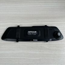 動作未確認 amaze ミラー型 後方カメラ付きドライブレコーダー DVR-R800_画像4