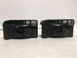 ジャンク Canon Autoboy 3 QaurtzDate フィルムカメラ 2台まとめ 部品取り 1134j1500