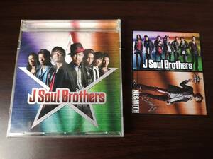 【即決】 中古アルバムCD＋DVD 二代目 J Soul Brothers 「J Soul Brothers」初回限定盤 ステッカー付