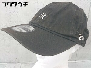 ◇ NEW ERA 9TWENTY ニューエラ 野球帽 帽子 キャップ ブラック メンズ