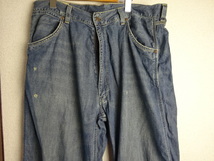 ＵＳＥＤ美品☆Abercrombie&Fitch☆ヴィンテージ風ダメージ加工デニムPANT☆サイズ３４♪_画像5