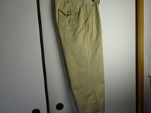 USED美品☆Abercrombie&Fitch☆ヴィンテージ風USED加工５ボタンフライ☆チノＰＡＮＴ☆Ｗ３４Ｒ♪_画像6