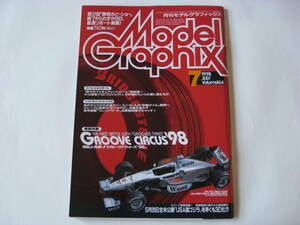 月刊　モデルグラフィックス 1998年7月号　vol.164　F1グルーヴドウォーズ'98