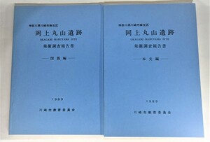 岡上丸山遺跡発掘調査報告書(本文・図版篇セット） /川崎市教育委員会