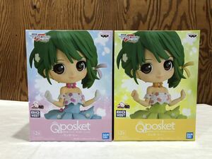 Qposket theater short compilation Macross F hour. ..Q posket Ran ka* Lee A B color 2 kind set figure 