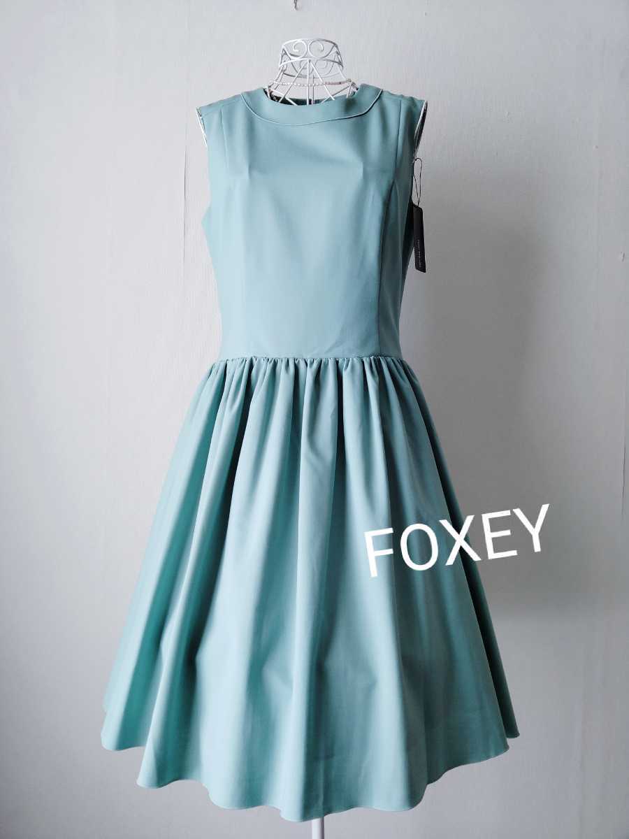 やかな FOXEY ニューヨーク☆ワンピース☆size42の通販 by もも's shop