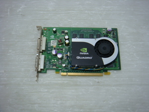 NVIDIA QuadroFX 570 PCI Express ビデオカード 動作品
