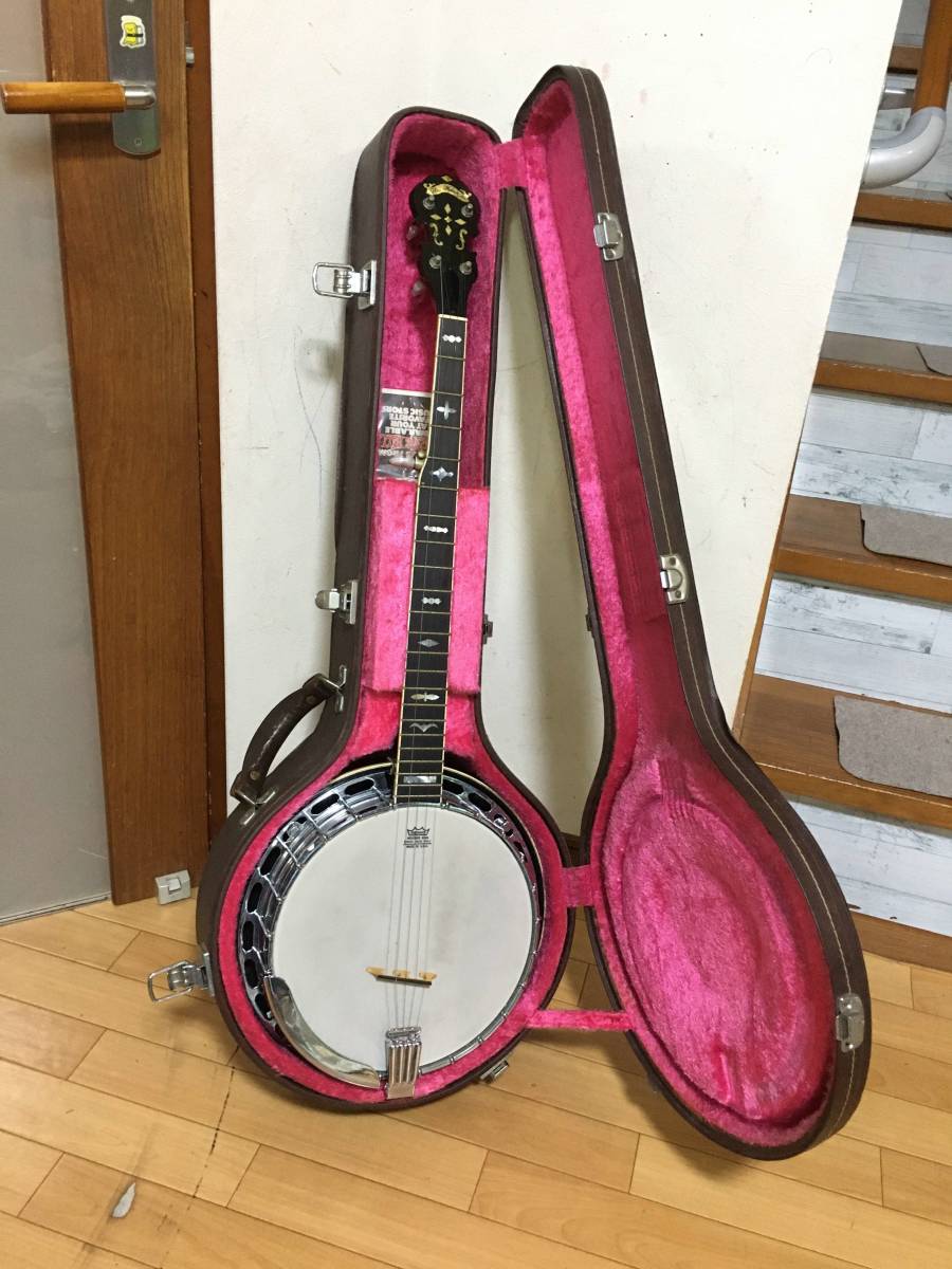 メール便可 2セットまで TOKAI BANJO T650R ハードケース付 バンジョー