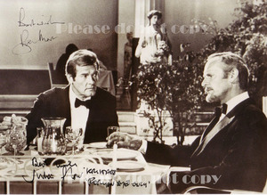 1981 год 007yua* I z* on Lee Roger Moore & Julian Glover Roger * Moore & Julien * свечение va-sa Info to