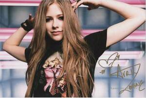 Avril Lavigne アヴリル・ラヴィーン サイン フォト