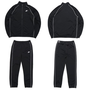 ■ NIKE SPORTSWEAR TRACKSUIT セットアップ 黒/白 新品 Mサイズ ナイキ スポーツウエア トラックスーツ上下セット NSW CZ9989-010