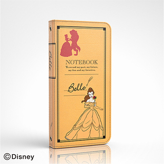 ★送料込 ELECOM iPhone6 ケース キャンバスカバー Disney 美女と野獣 ベル