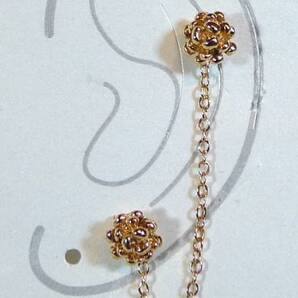 【T's】TS299 ピアス チェーン ピアス 送料無料