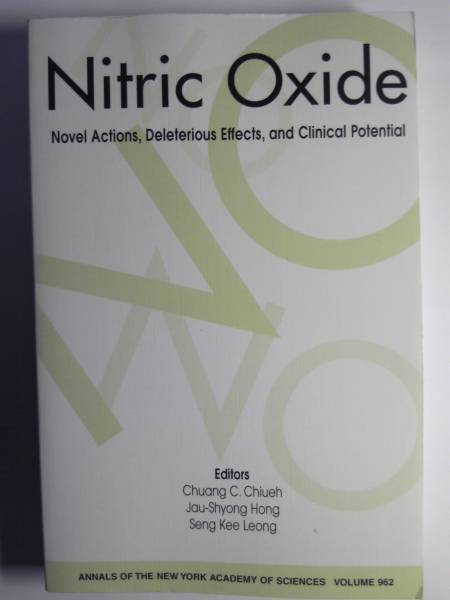 英語/科学「Nitric Oxide酸化窒素」Annals of the New York Academy of Sciences Volume 962