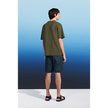 UNIQLO U（ユニクロ　ルメール　コラボ） 旧タグ コットンクルーネックセーター（半袖） Olive Lサイズ 新品タグ付き レア_画像3