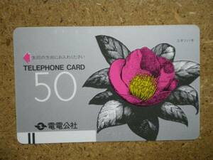 dend* electro- electro- . company 270-002yuki camellia . telephone card 
