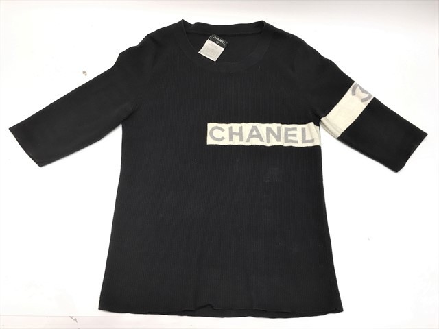 ヤフオク! -「(シャネル chanel) tシャツ」(半袖セーター) (トップス 