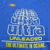 80s アメリカ製　オールド　Tシャツ L 青　SUNOCO エンジンオイル　モーターサイクル ８０年代 ヴィンテージ　USA古着　sy1890_画像10