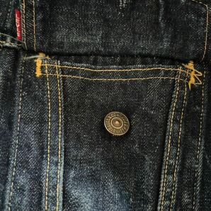 LEVIS 557 3th BIG “E” オリジナル ヴィンテージ 506XX 507XX 501XX 501E 赤耳 LVC 557XX リーバイス..の画像5