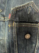 LEVIS 70705 557 3th BIG “E” オリジナル ヴィンテージ 506XX 507XX 501XX 501E 赤耳 LVC 557XX リーバイス_画像5